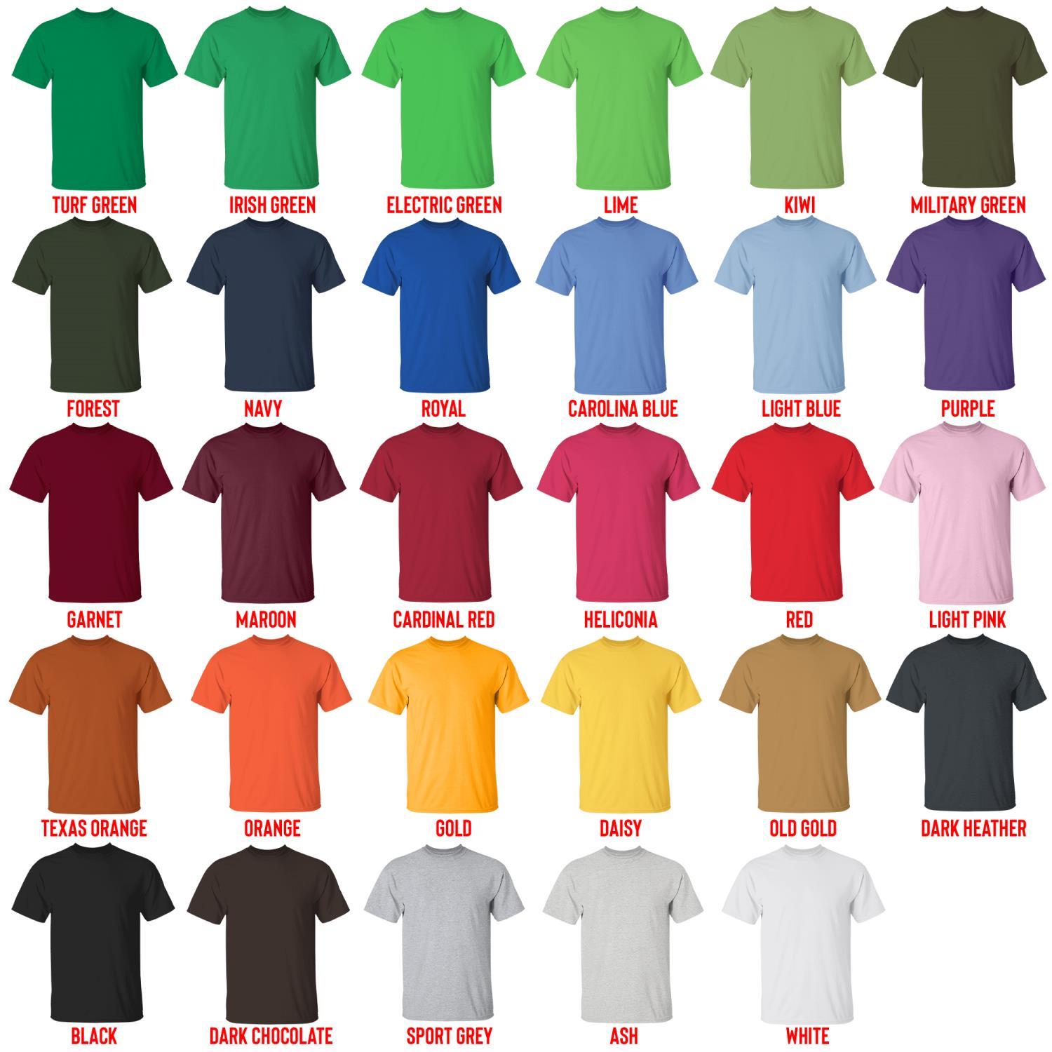 t shirt color chart - Overwatch UK Shop