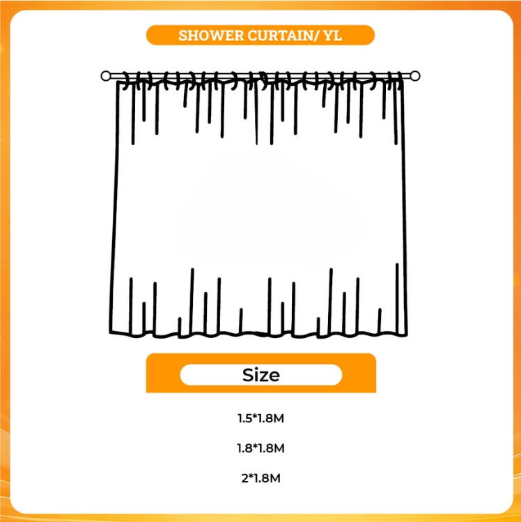 3D shower curtain - Overwatch UK Shop