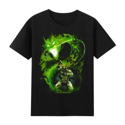 Style Summer Overwatch Round Neck Cotton T-shirt