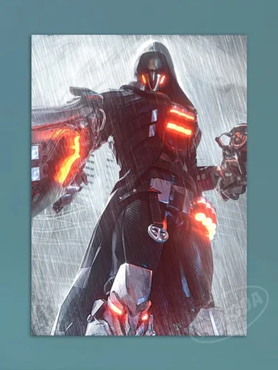 HD Canvas Overwatch Prints Painting Poster 4