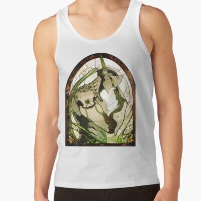 Stained Glass Dragonblade Tank Top