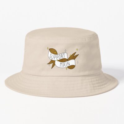 Support Main Gamer Healer  Bucket Hat