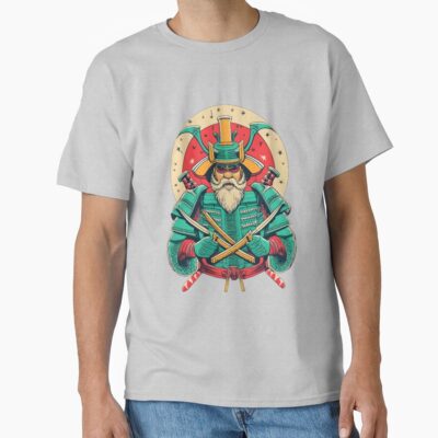 Retro Vintage Samurai T-shirt