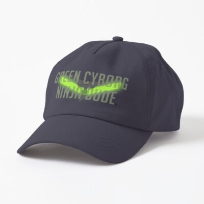 Green Cyborg Ninja Dude Cap