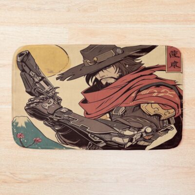 Traditional High Noon Bath Mat