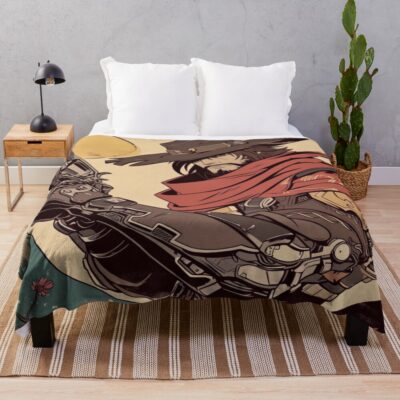 Traditional High Noon Throw Blanket