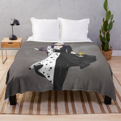 Moira De Vil Throw Blanket