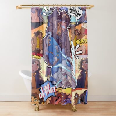 I Can Dig That Venture Comic Shower Curtain