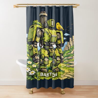 Ganymede Overwatch Fan Art Shower Curtain