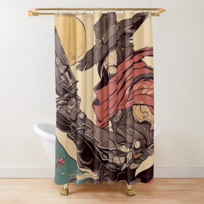 Traditional High Noon Shower Curtain