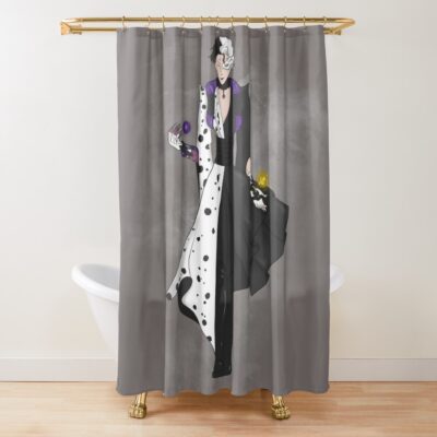 Moira De Vil Shower Curtain