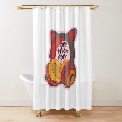Otp Roadhog Overwatch Shower Curtain