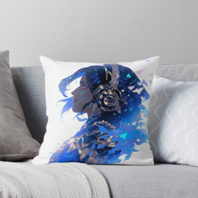 Pharah Throw Pillow