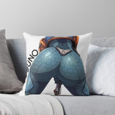 Juno Overwatch Art Throw Pillow