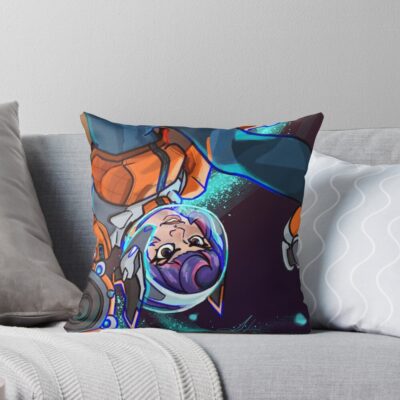Juno Overwatch Throw Pillow