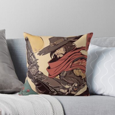 Traditional High Noon Throw Pillow